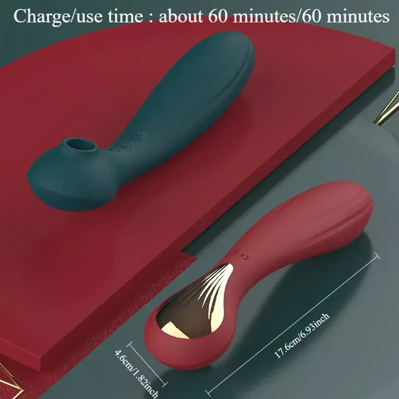 Dolphin Clitoral Massager – Suction & Licking for Women