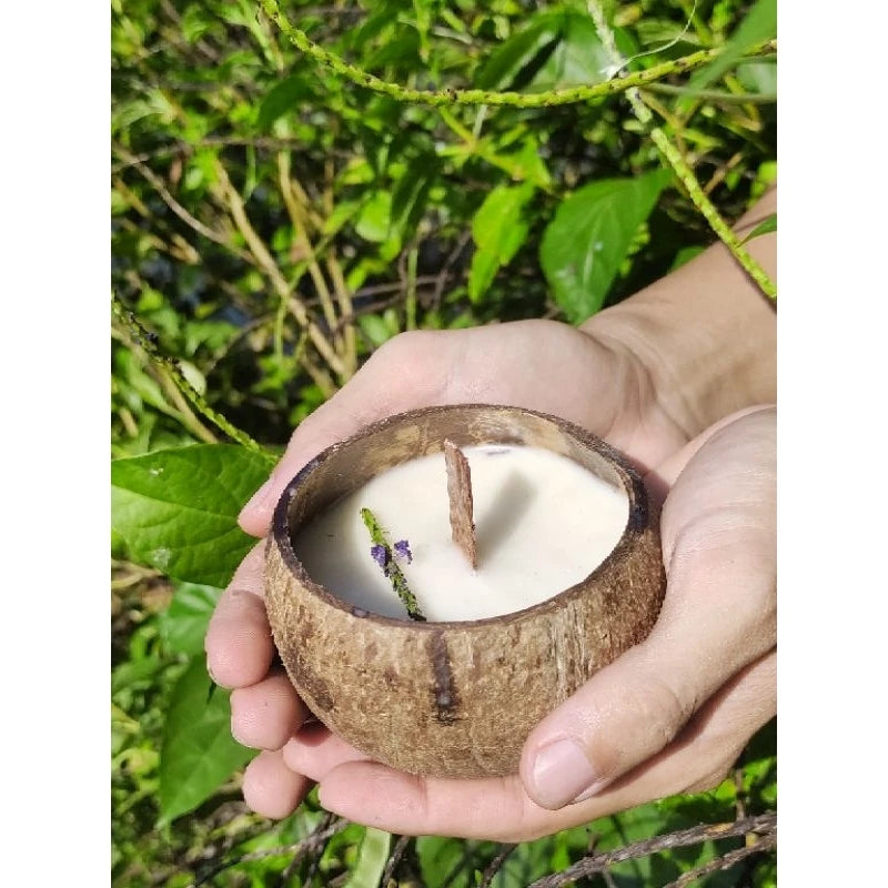 Premium Coconut Shell Candles