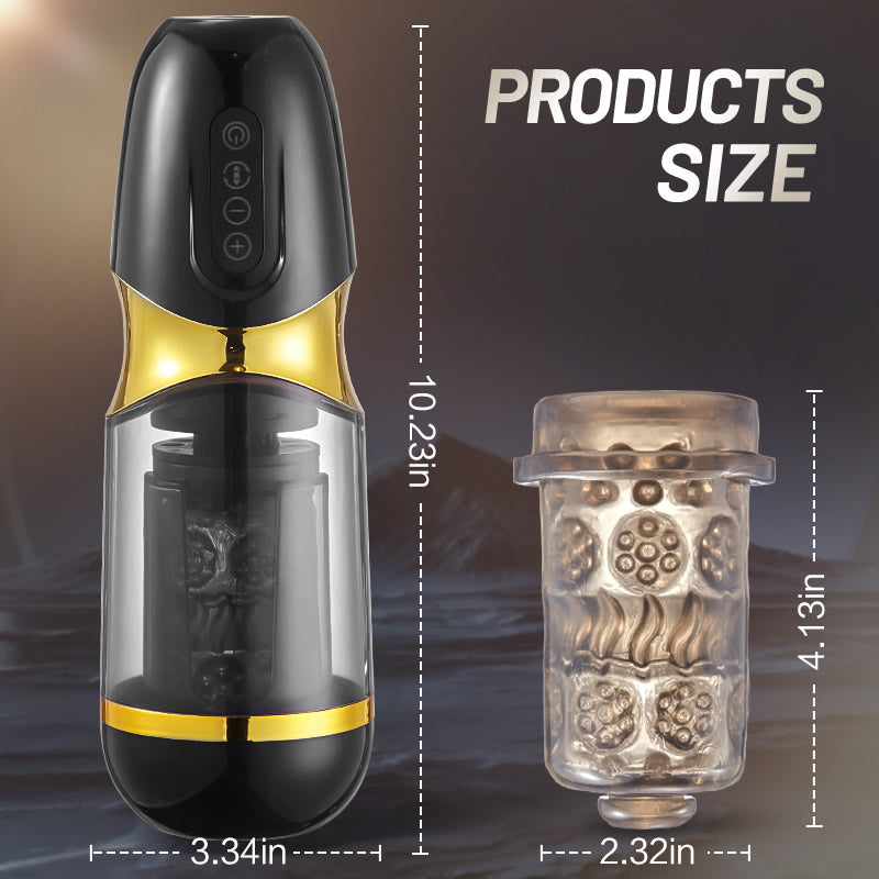 Beck ¢ò 6 Thrusting & Vibrating Automatic Masturbation Cup