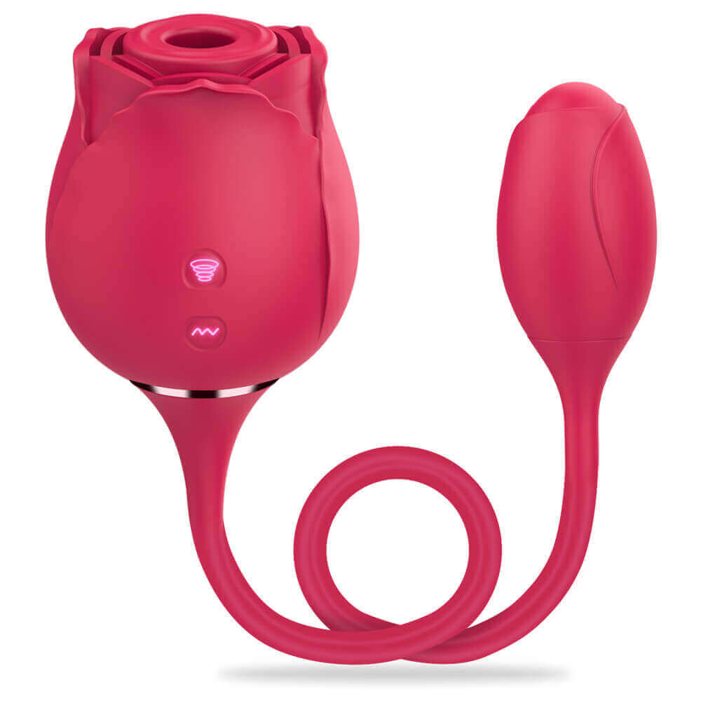 Rose Toy For Women | Rose Toy Clit Sucker & Vibrating Egg