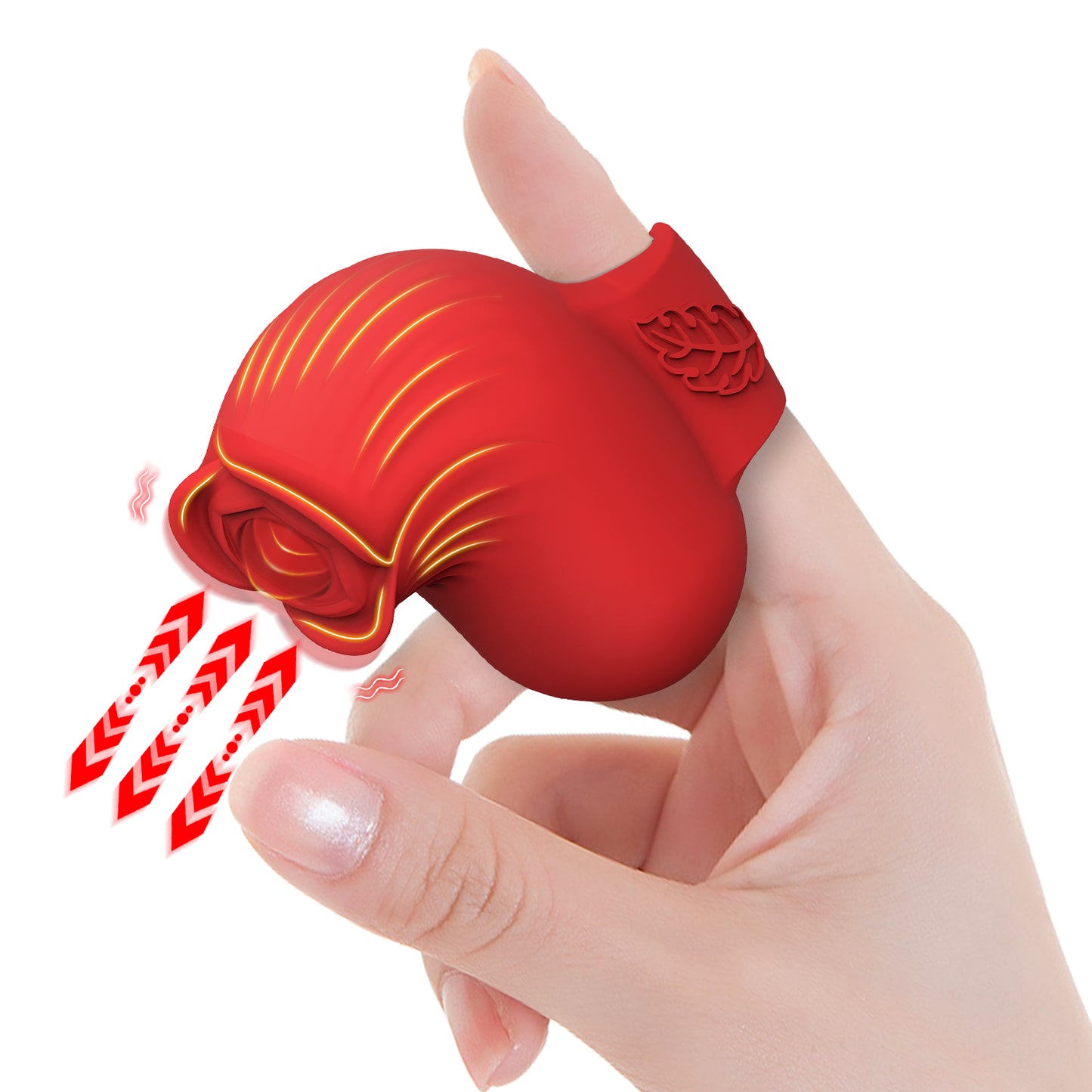 Double Headed Rose Clit Sucker & Telescopic Vibrator