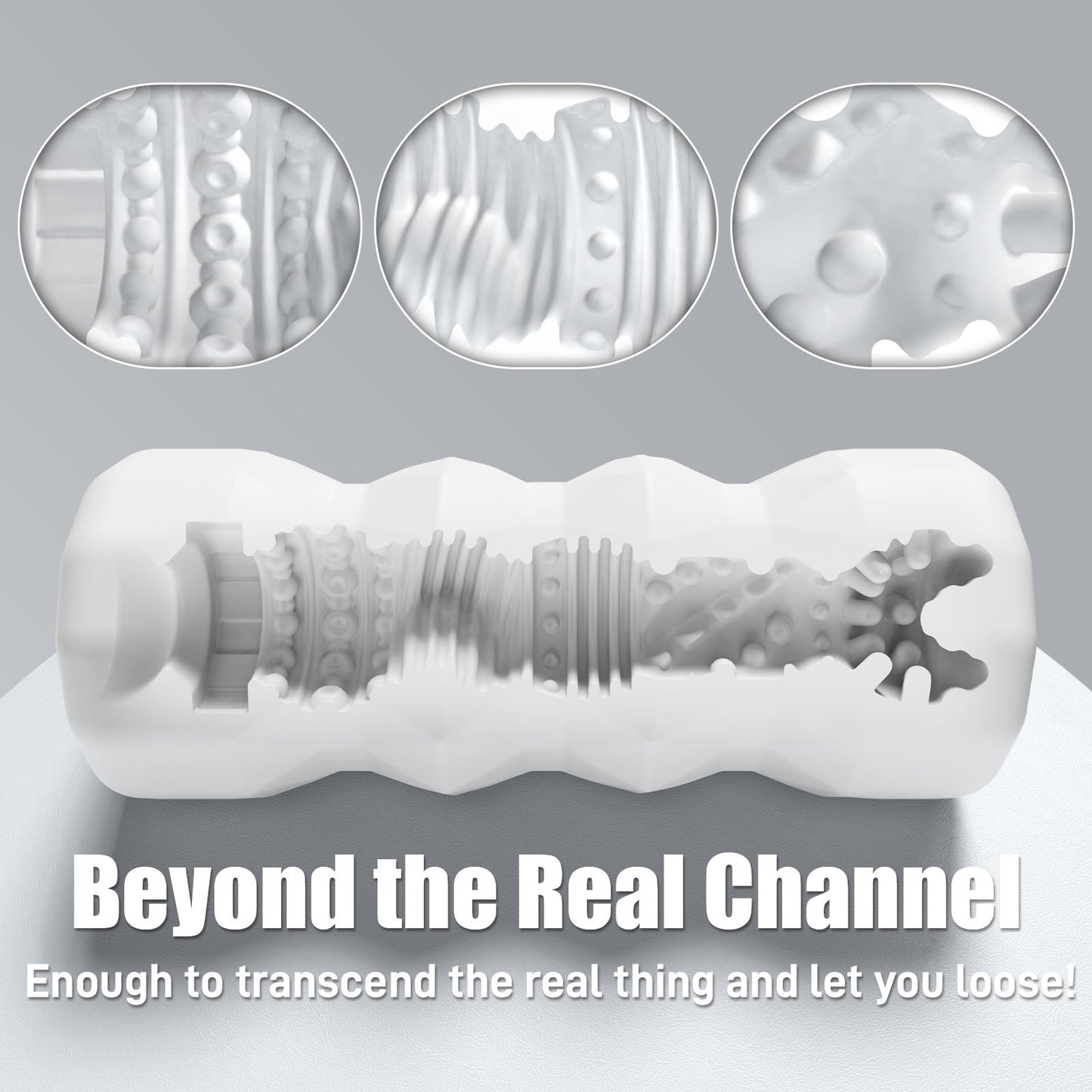 Men's Portable Mini Soft Rubber Airplane Cup Penis Glans Training Masturbator Adult Toy Sex Toy