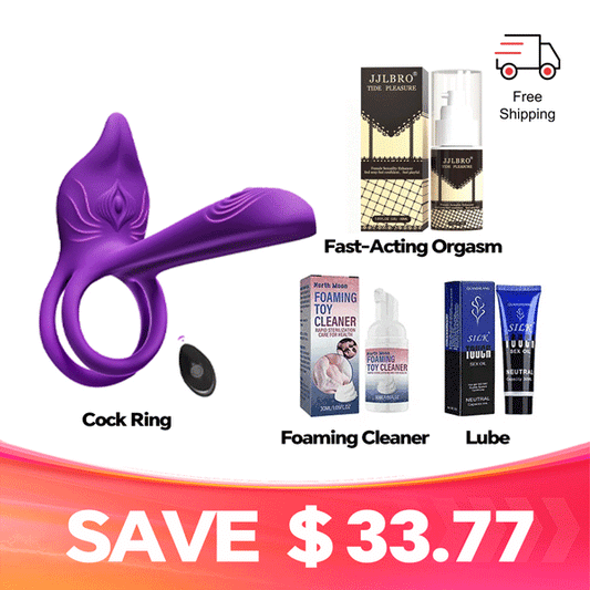 App & Remote Cock Ring with G-Spot & Clit Stimulation - Kisvibe