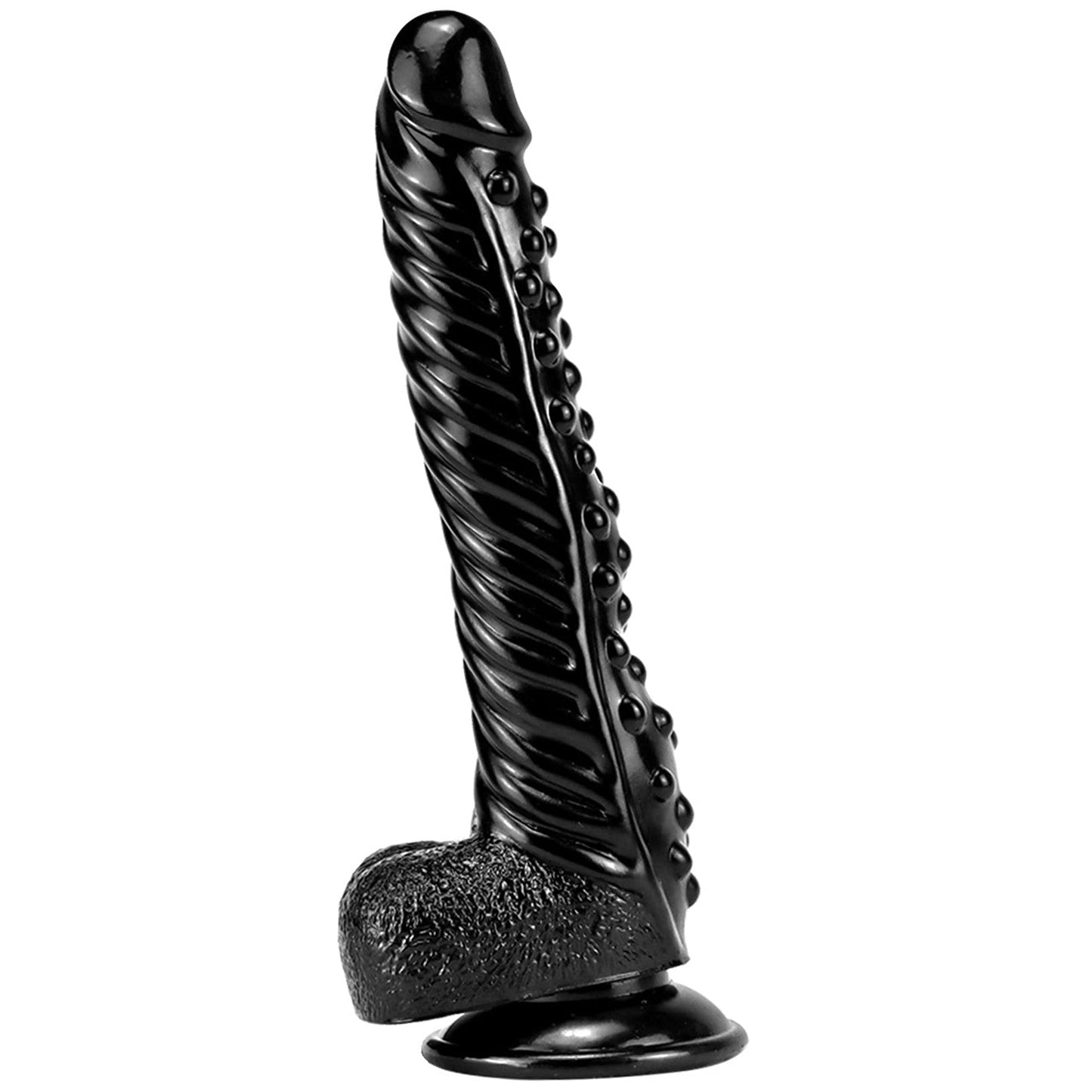 10.62 Inches Realistic Black Dildo With Strong Suction Cup