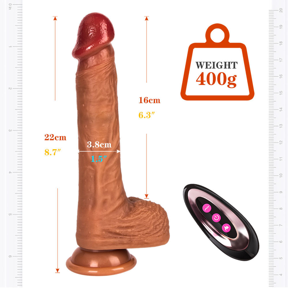 R19 4-in-1 Simulation Vibrating Dildo