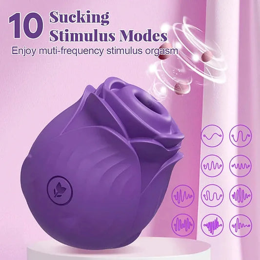 Rose Clitoral Sucker Sex Toy For Women