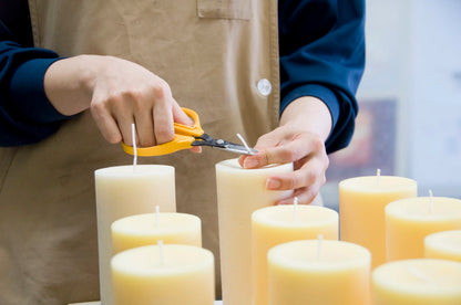 Charming Floral Candles - Set of 12
