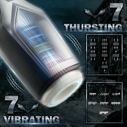 Automatic Thursting Male Masturbator With Huge Visible Window