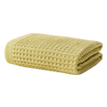 Waffle-Knit Pure Cotton Towel