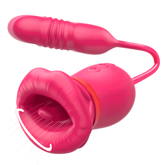 Big Mouth Rose Clitoral Sucker - Kisvibe