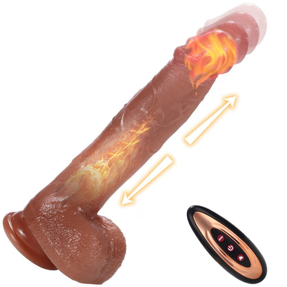 8.6 Inches Realistic Dildo With 7 Vibration Modes & Heating Function