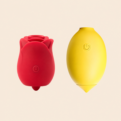 Lemon Clitoral Sucker Vibrator – Suction & Licking G-Spot Massager for Women - Kisvibe