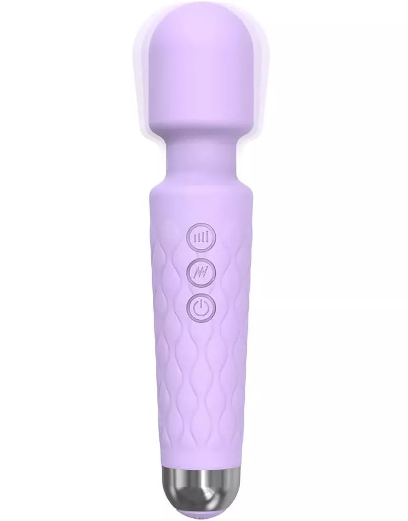 Power Wand Massager for Women – 20 Vibration Modes, Rechargeable