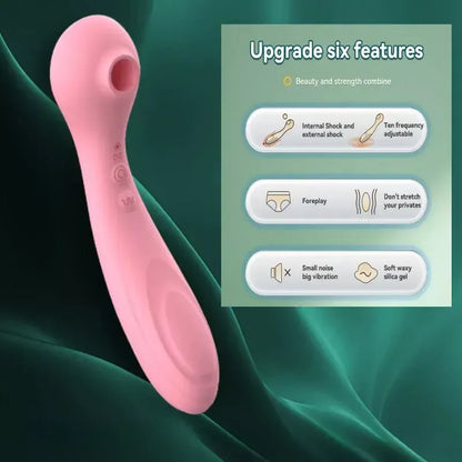 Dolphin Clitoral Massager – Suction & Licking for Women
