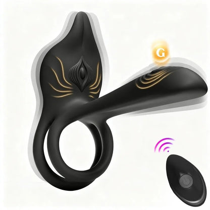 App & Remote Cock Ring with G-Spot & Clit Stimulation