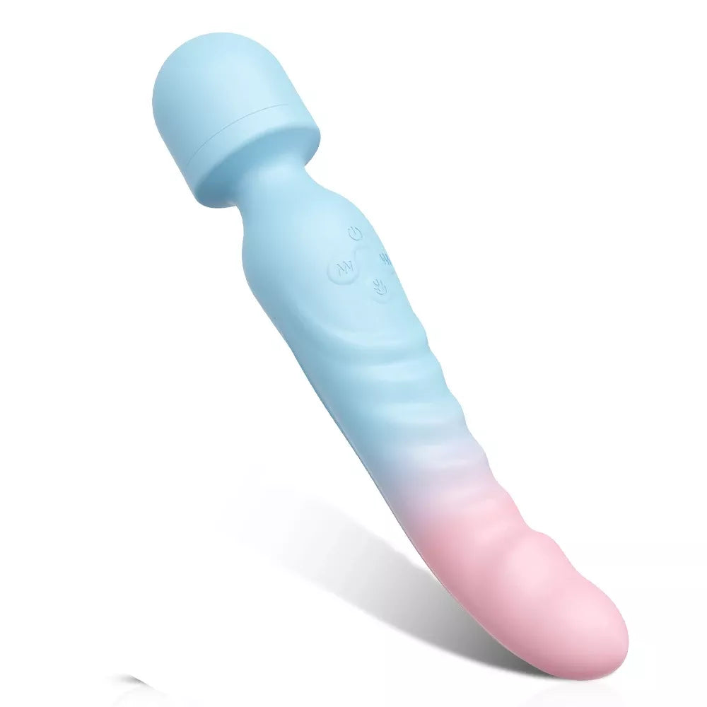 Double-ended G-spot vibrator—with heating function