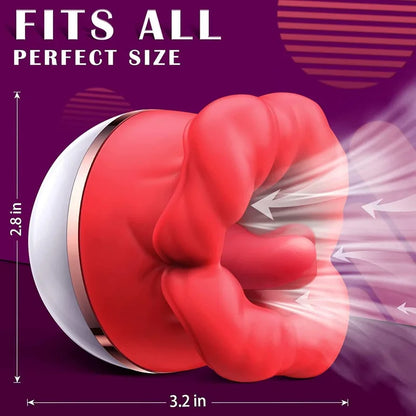 Best Value Set -Big Mouth Tongue Licking Vibrator