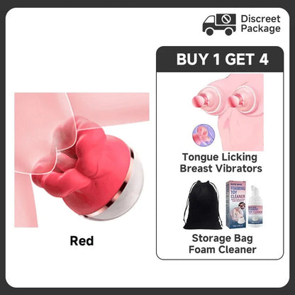 Best Value Set -Big Mouth Tongue Licking Vibrator