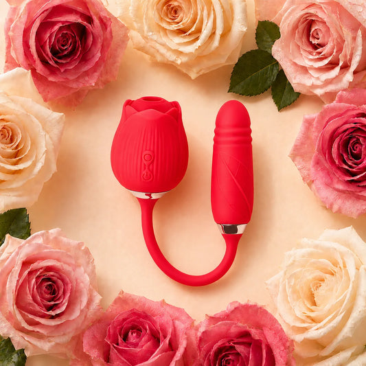 Red RoséTrio 3-in-1 Rose Toy