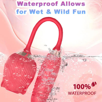 Red RoséTrio 3-in-1 Rose Toy