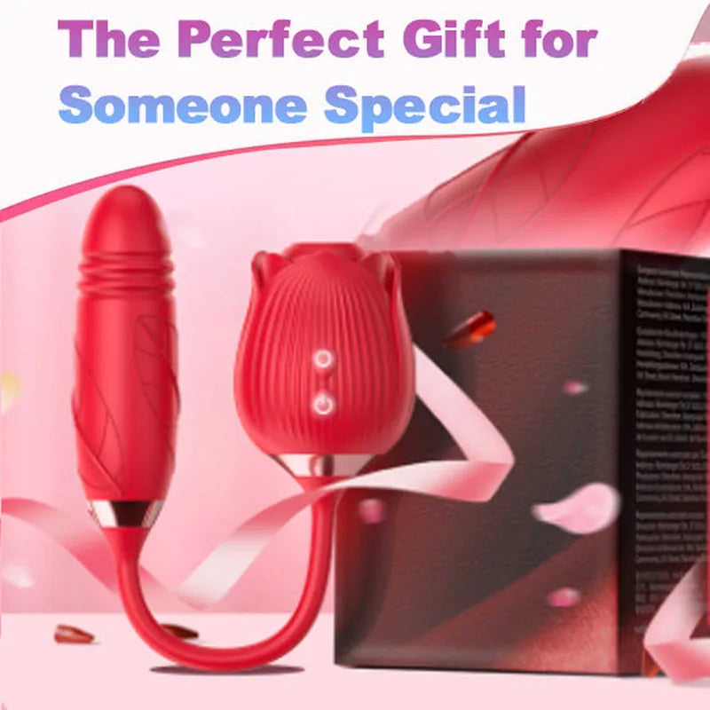 Red RoséTrio 3-in-1 Rose Toy