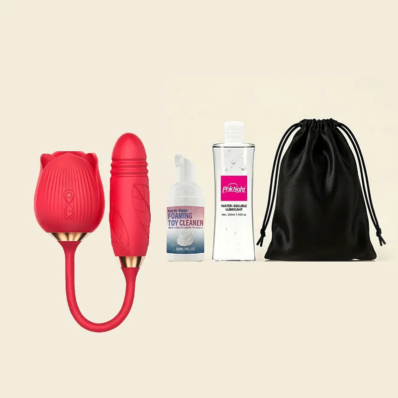 Red RoséTrio 3-in-1 Rose Toy
