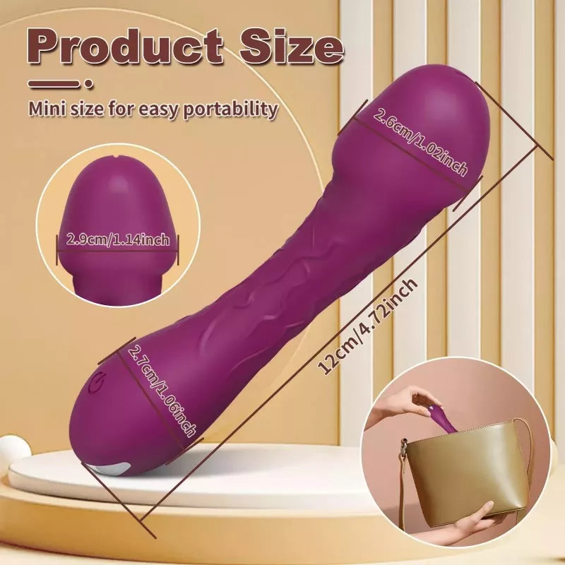 Classic Wand Massager for Women – Strong Vibration, USB Rechargeable
