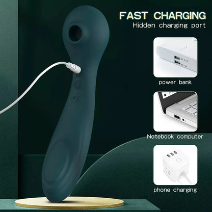 Dolphin Clitoral Massager – Suction & Licking for Women