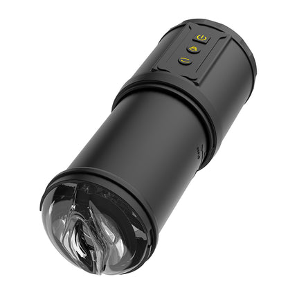 Retractable Rotating & Sucking Deep Throat Male Masturbator