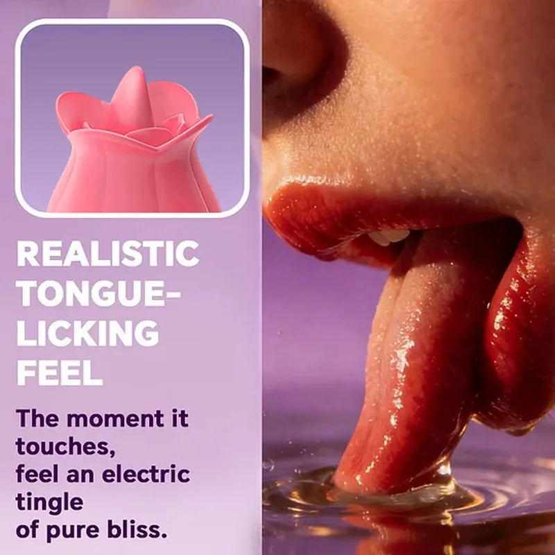 Includes 2 Bestselling Toys - 2-in-1 Rose Vibrator & Rose Clitoral Licker