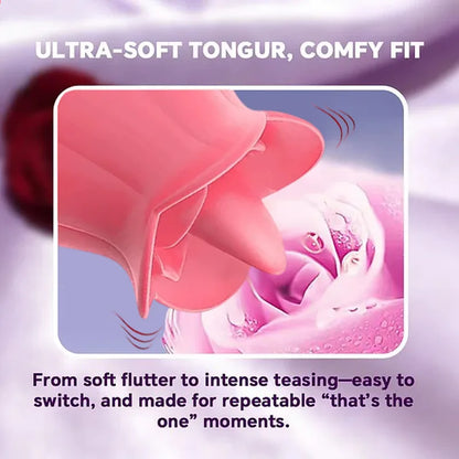 Includes 2 Bestselling Toys - 2-in-1 Rose Vibrator & Rose Clitoral Licker