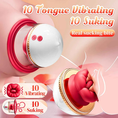 9 Vibration & 3 Suction Vibrator