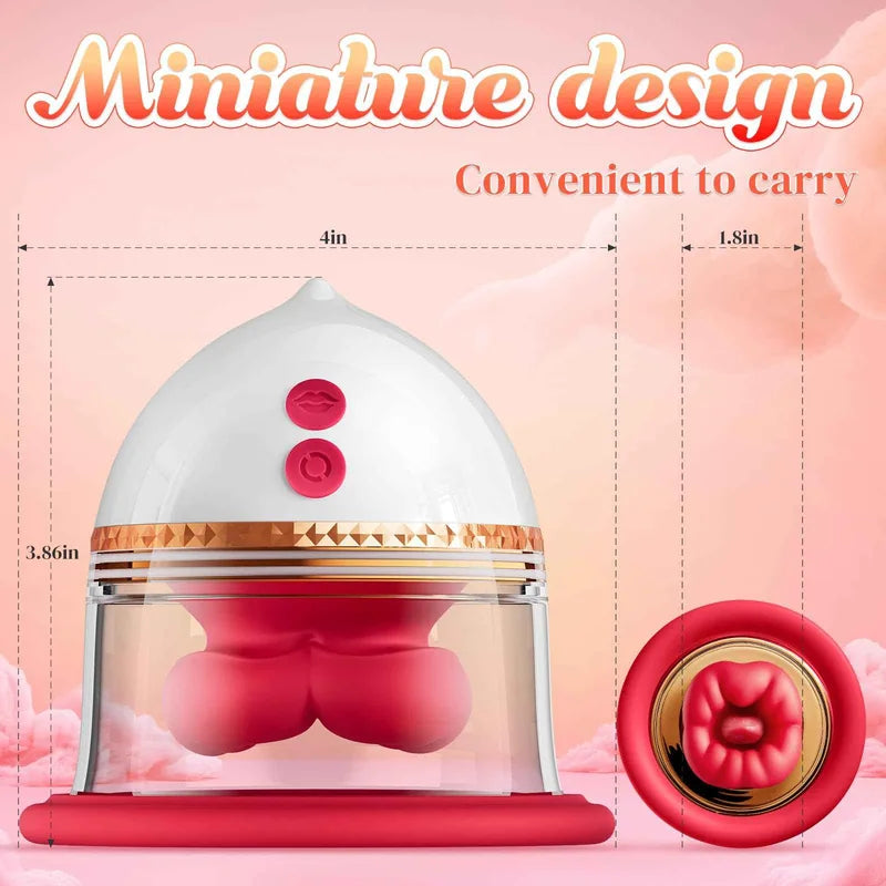 9 Vibration & 3 Suction Vibrator