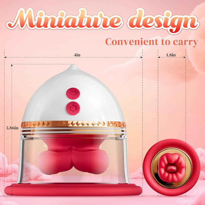 9 Vibration & 3 Suction Vibrator