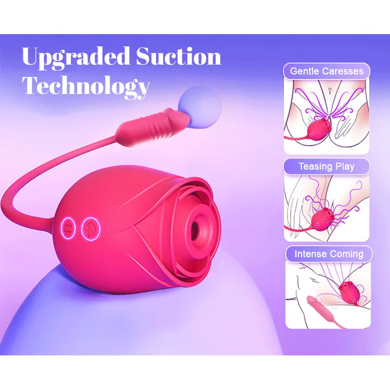 Best Value Set - Rose Mary 2026 Dual Stimulator– Clit & G-Zone Pleasure