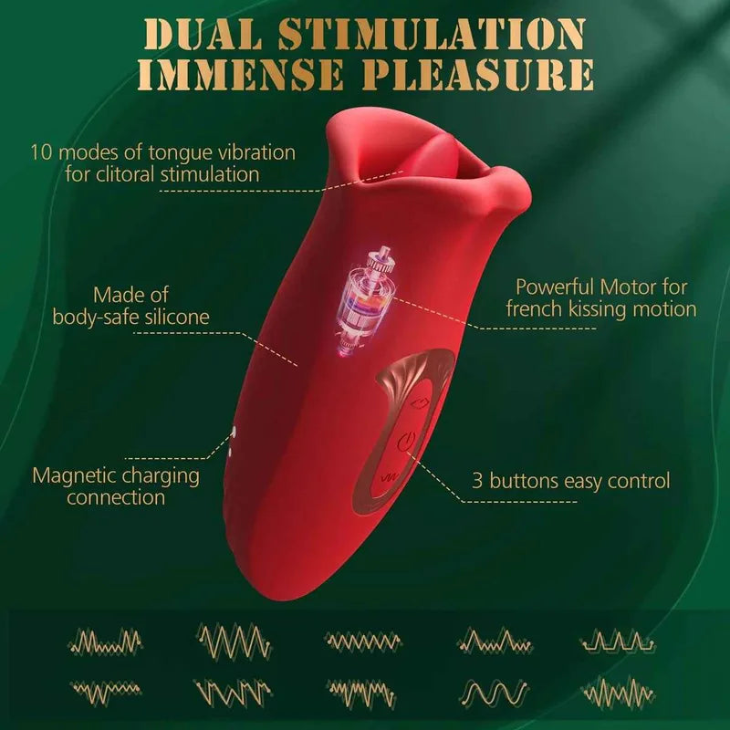 tongue vibrating glid