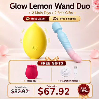 Lemon Clitoral Sucker Vibrator – Suction & Licking G-Spot Massager for Women