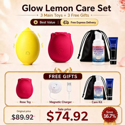 Lemon Clitoral Sucker Vibrator – Suction & Licking G-Spot Massager for Women