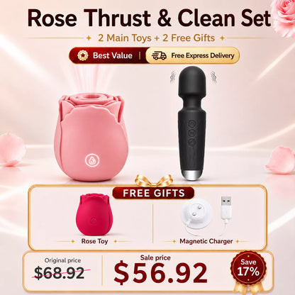 Best Value Set - Pink Rose Toy