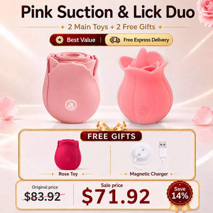 Best Value Set - Pink Rose Toy