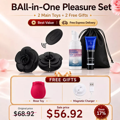 Best Value Set - Vibrating Nipple Clamps