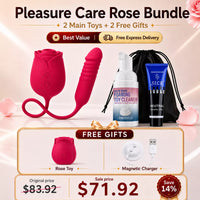 Pleasure Care Rose Bundle