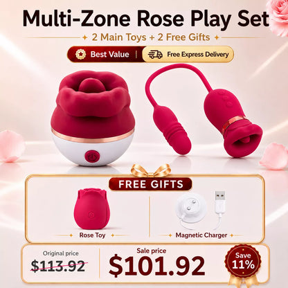 Best Value Set -Big Mouth Tongue Licking Vibrator