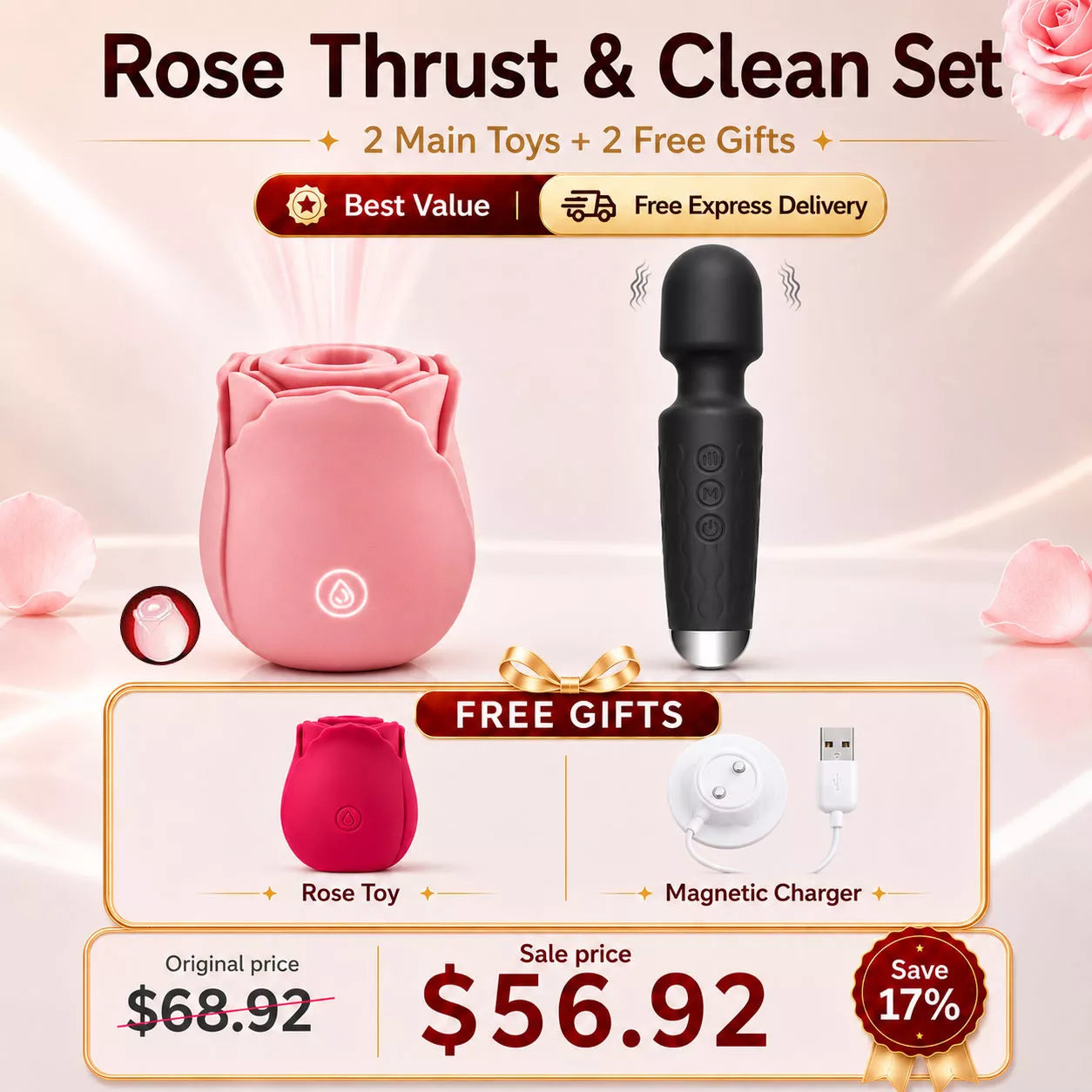 Best Value Set - Luminous Original Rose