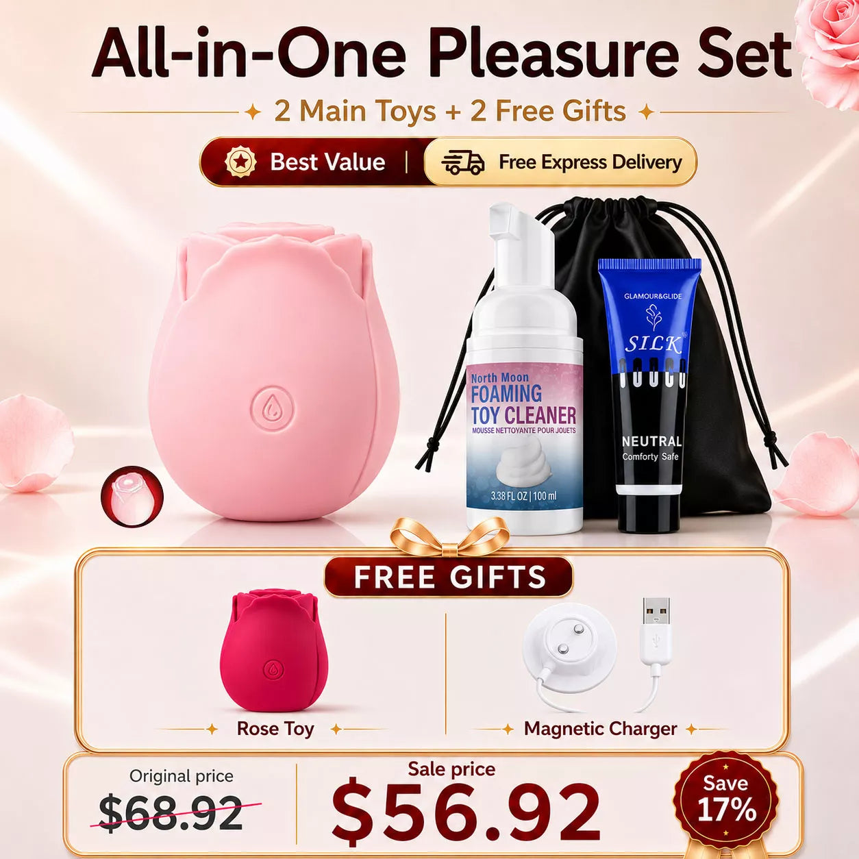 Best Value Set - Luminous Original Rose