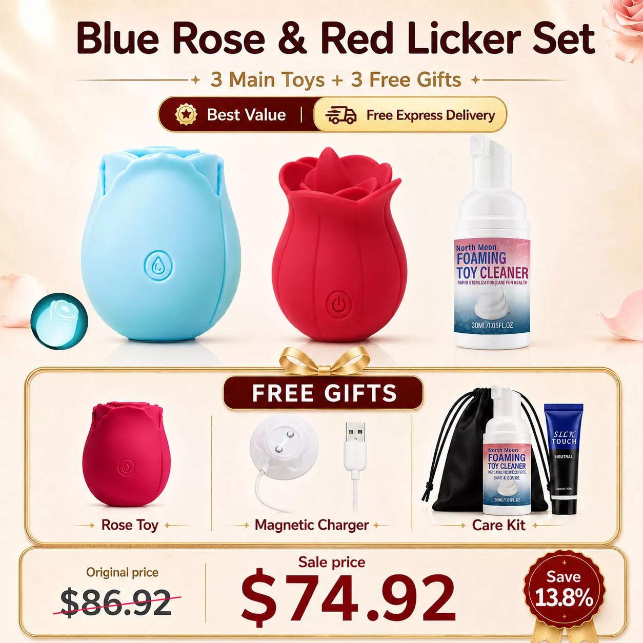 Best Value Set - Luminous Original Rose