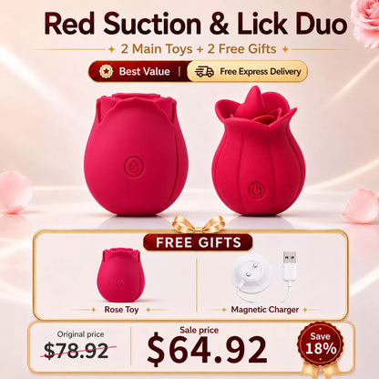 Best Value Set - The Original Suction Rose Toy®