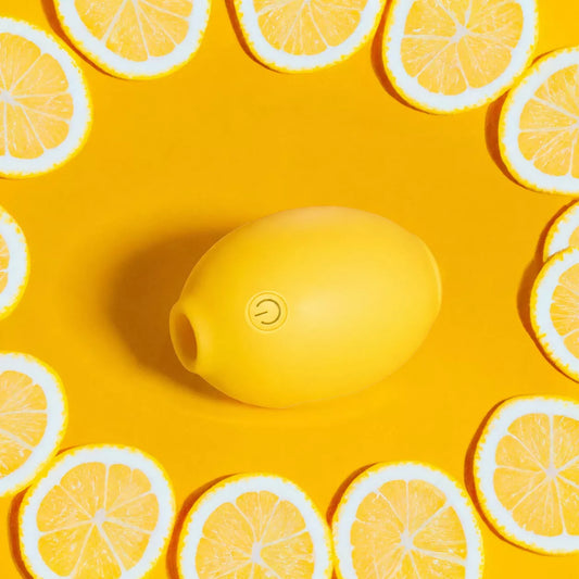 Lemon Clitoral Sucker Vibrator – Suction & Licking G-Spot Massager for Women - Kisvibe