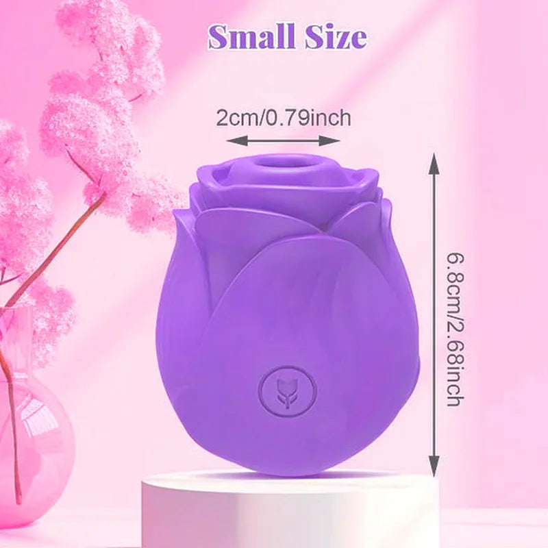 Oral-like Combo - Amora Rose Clitoral Suction Toy & Mlem Licking Vibrator