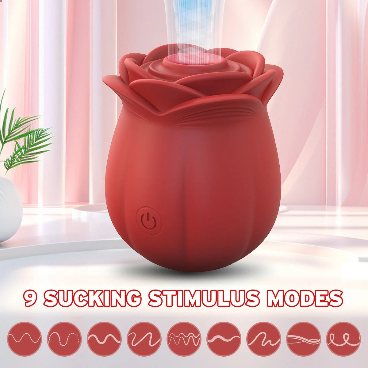 Best Value Set - Rose Clit Sucker Sucking Vibrator
